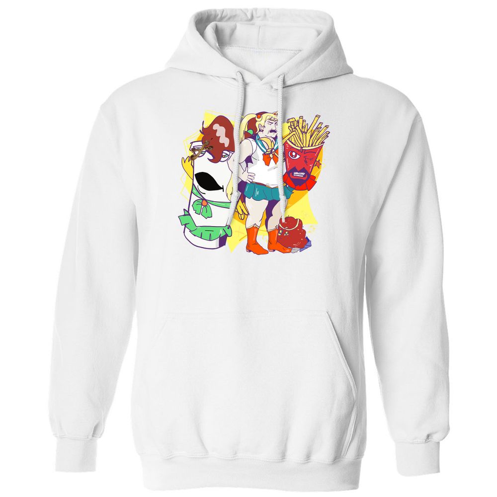 Classic Unisex Hoodie - PHYFE8DT - White - 11