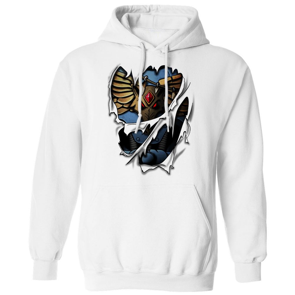 Classic Unisex Hoodie - XQG14YLM - White - 11