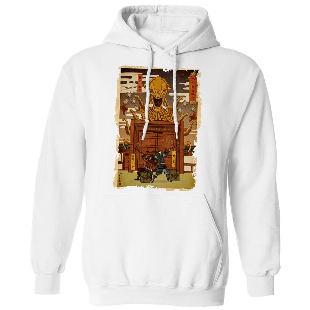 Classic Unisex Hoodie - H8DP4MQD - White - 11