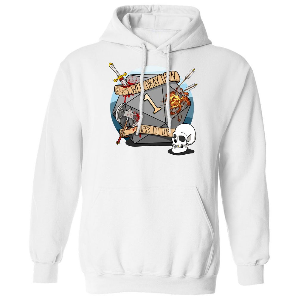 Classic Unisex Hoodie - ECDRNKPV - White - 11