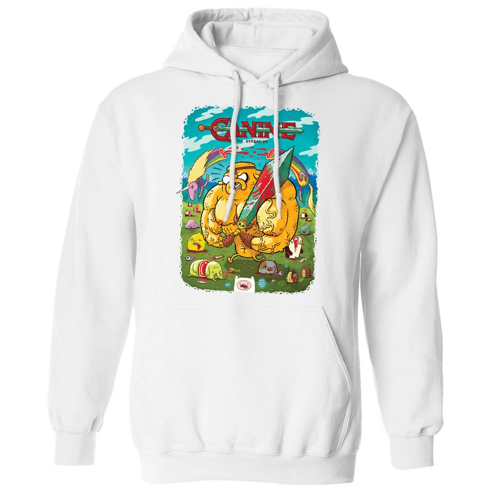 Classic Unisex Hoodie - WZKTKYCD - White - 11