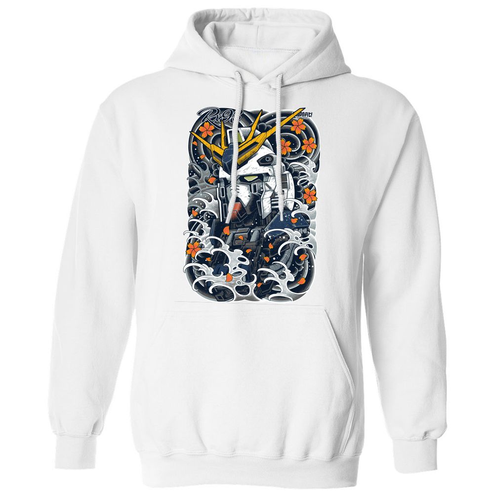 Classic Unisex Hoodie - MDS1H3Z4 - White - 11