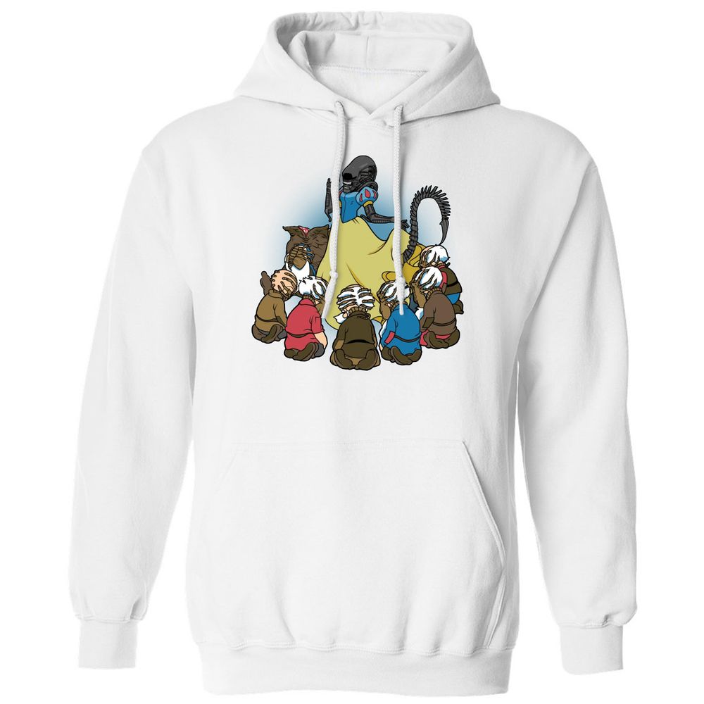 Classic Unisex Hoodie - 48A3QFP5 - White - 11