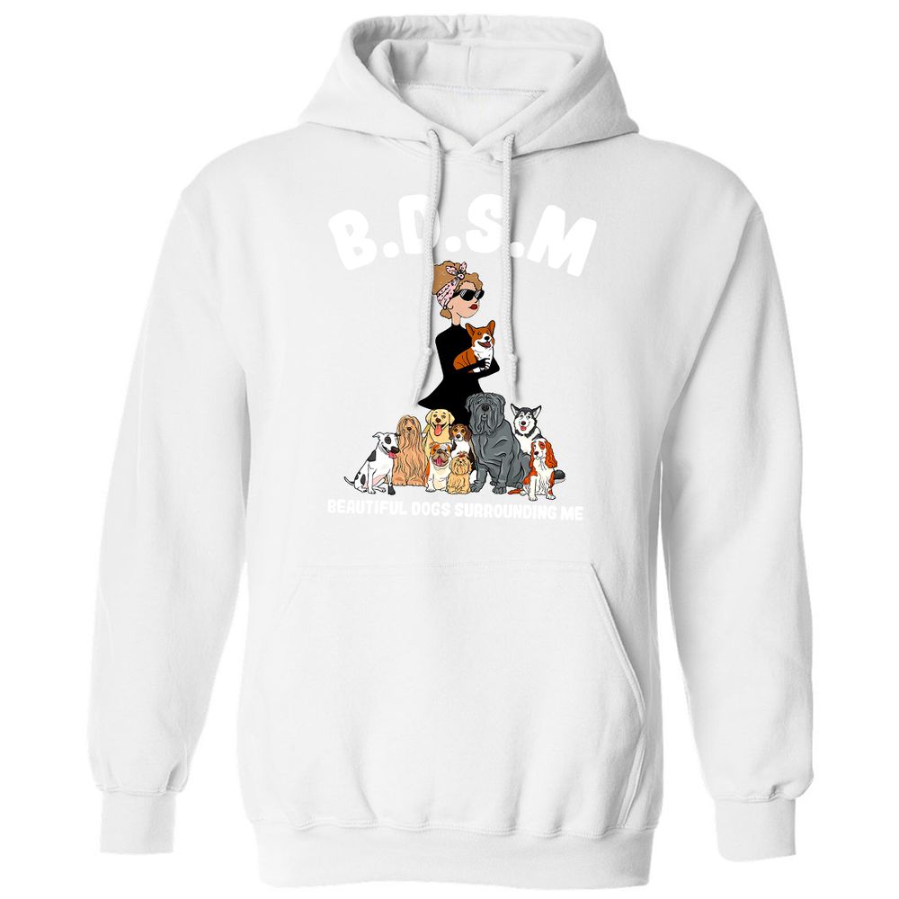 Classic Unisex Hoodie - 45UUC6NL - White - 11