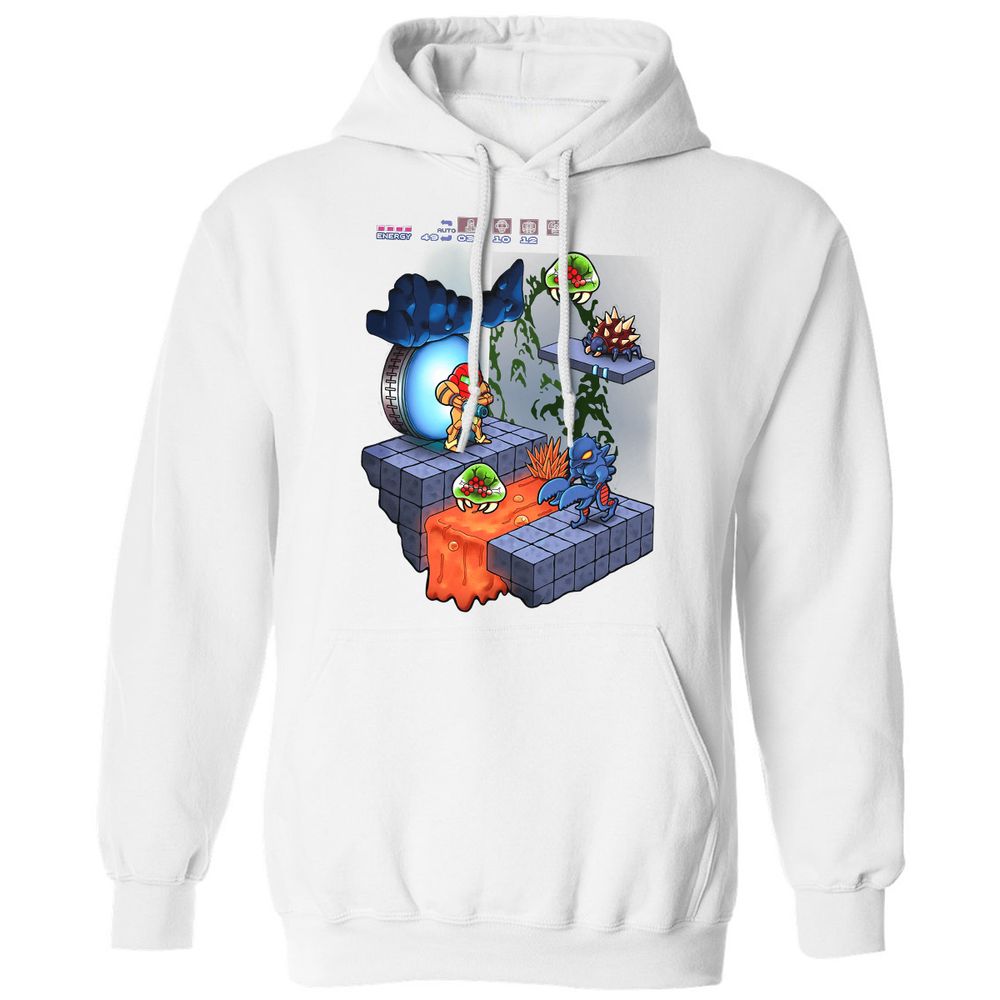 Classic Unisex Hoodie - EWH7MKDW - White - 11