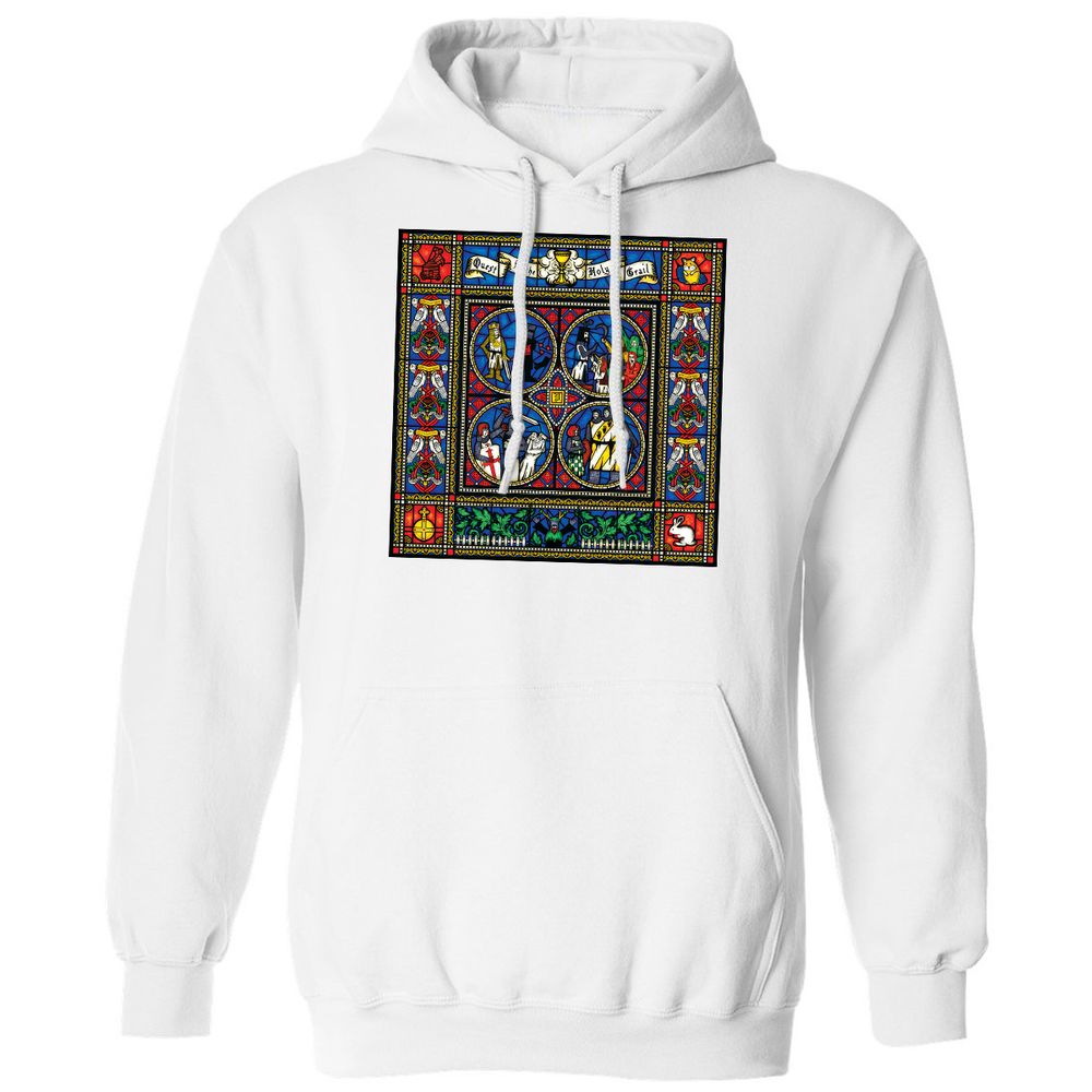 Classic Unisex Hoodie - DJJ5W5K4 - White - 11