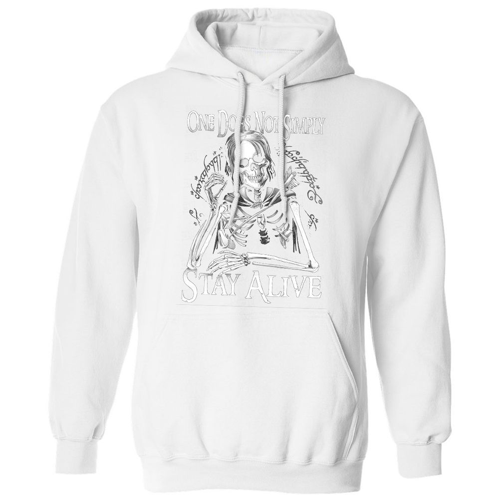Classic Unisex Hoodie - X1MDHBSG - White - 11