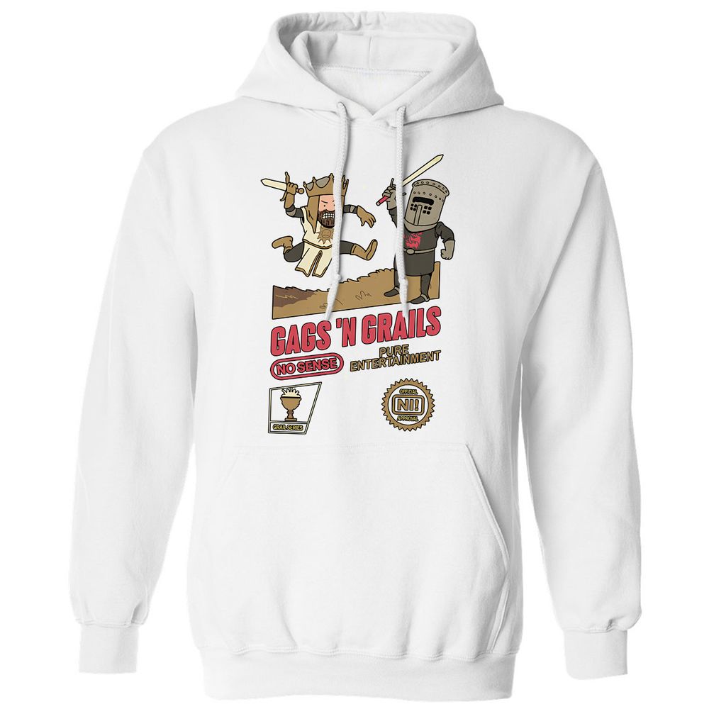 Classic Unisex Hoodie - X4DBB9YK - White - 11