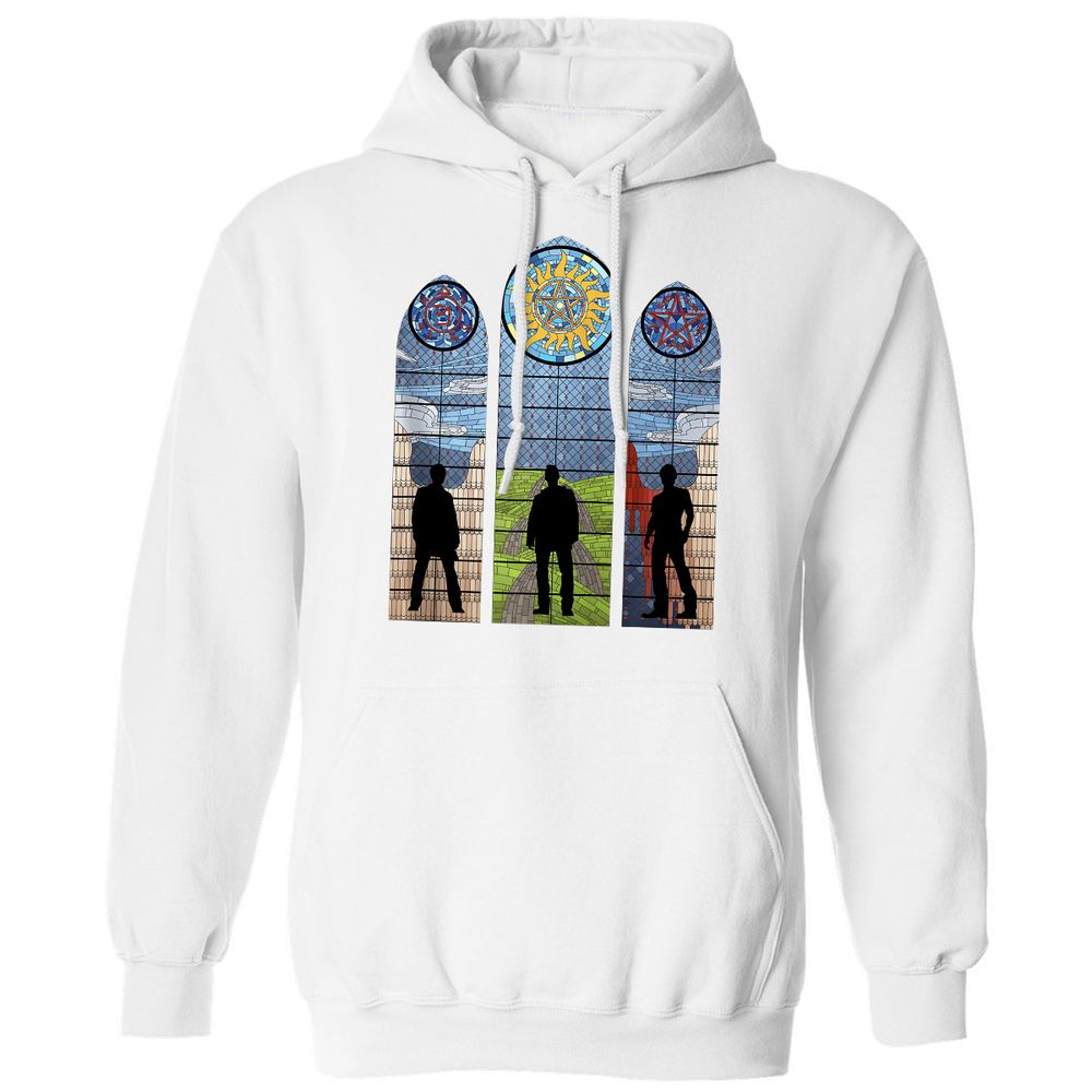 Classic Unisex Hoodie - YRQ67EC5 - White - 11