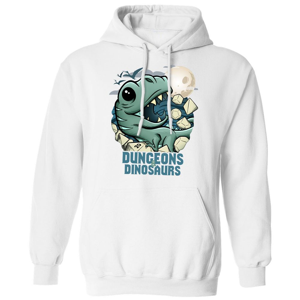 Classic Unisex Hoodie - GRQRC1JH - White - 11