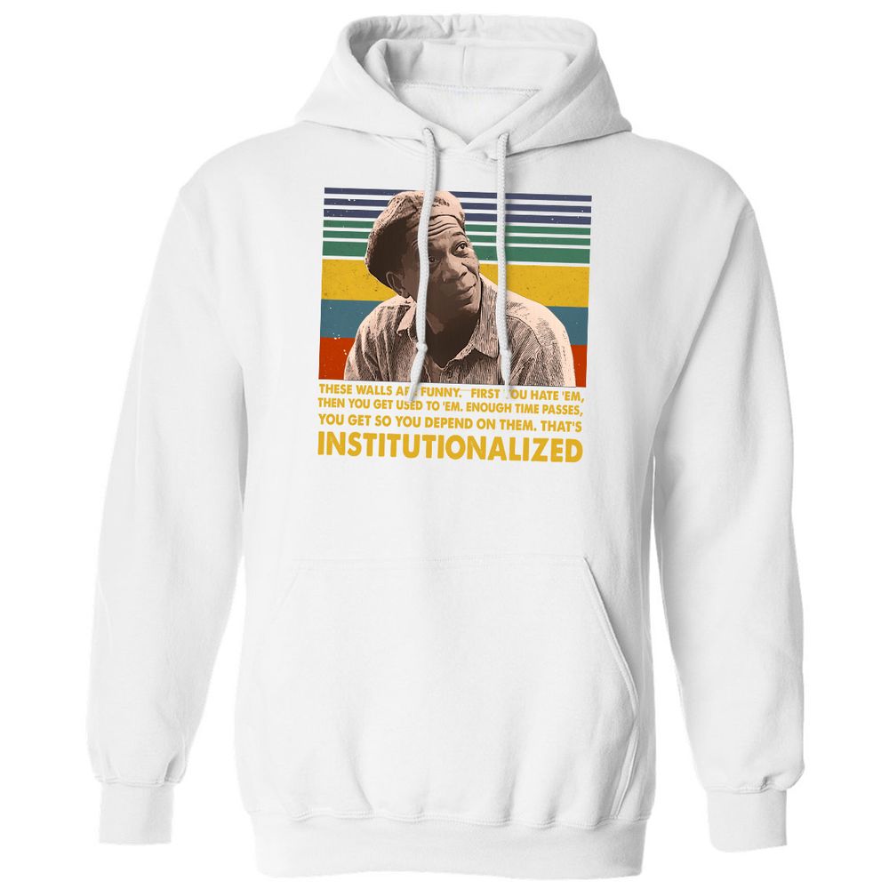 Classic Unisex Hoodie - 57L4XCXH - White - 11