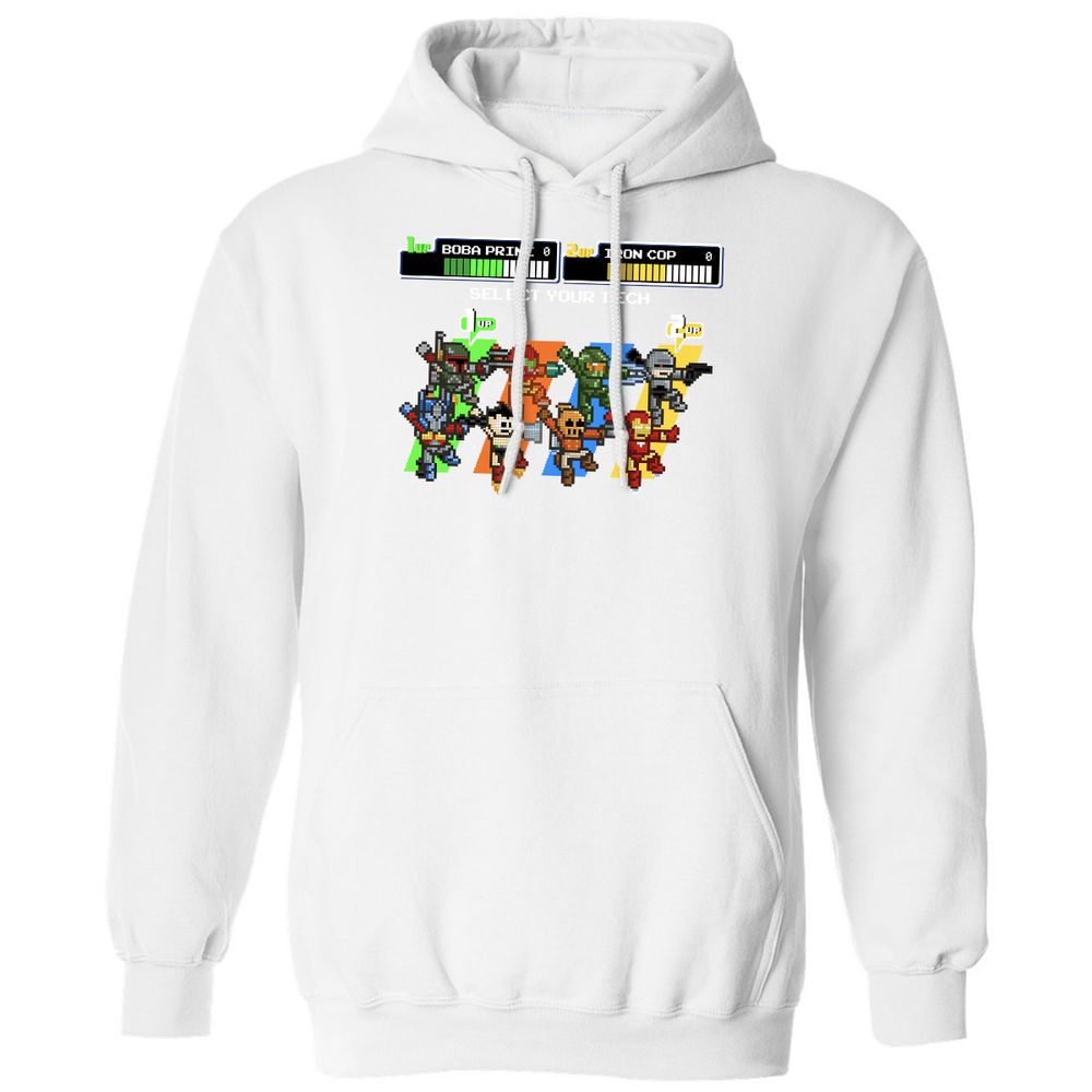 Classic Unisex Hoodie - VW9S91PR - White - 11