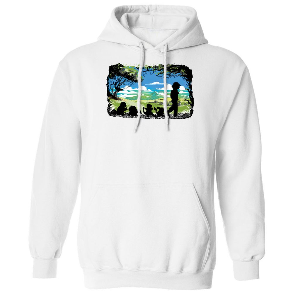 Classic Unisex Hoodie - NC1CKYDL - White - 11