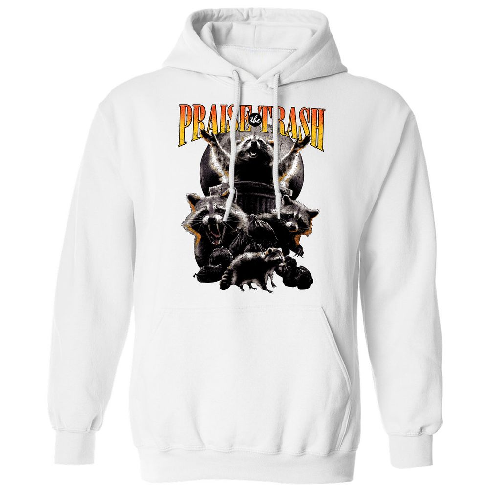 Classic Unisex Hoodie - NQT768GQ - White - 11