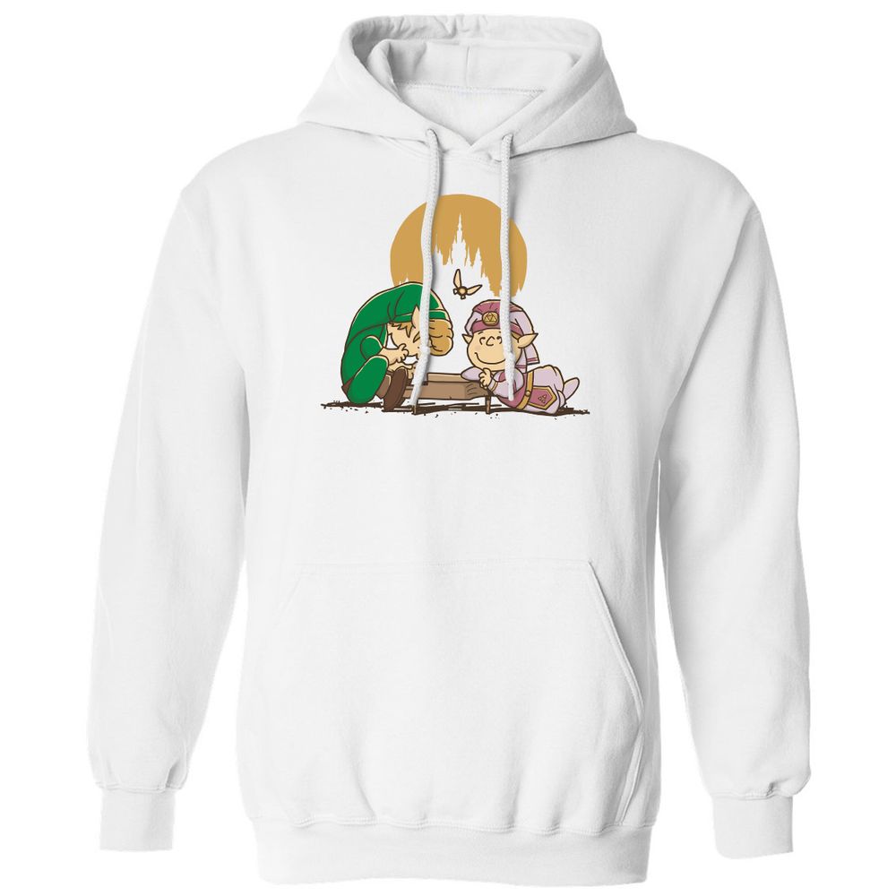 Classic Unisex Hoodie - AN8WMATS - White - 11