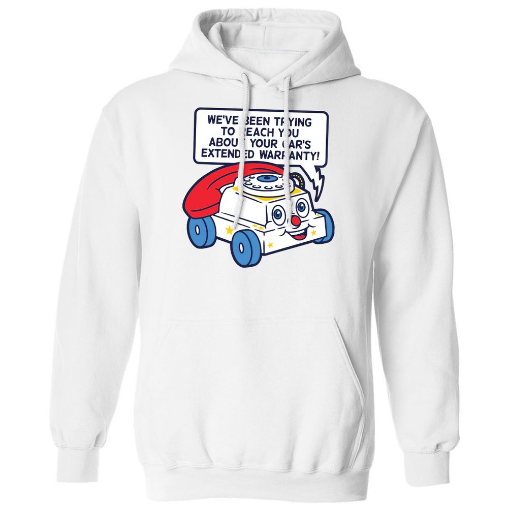 Classic Unisex Hoodie - FV2EQ7Y9 - White - 11