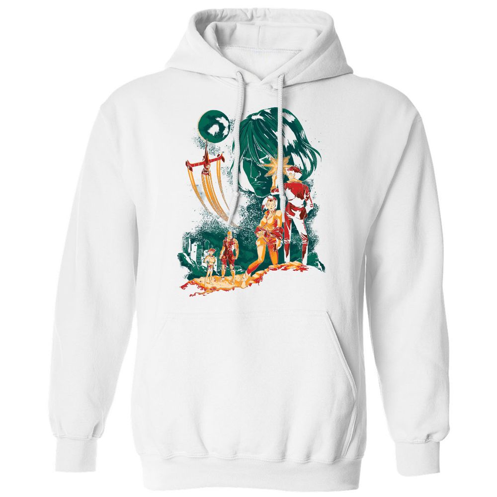 Classic Unisex Hoodie - 8FC41CHR - White - 11