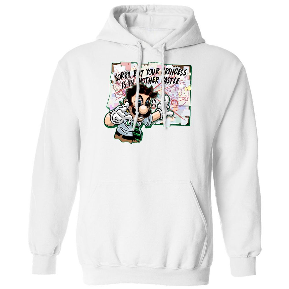 Classic Unisex Hoodie - 4C53QCGH - White - 11