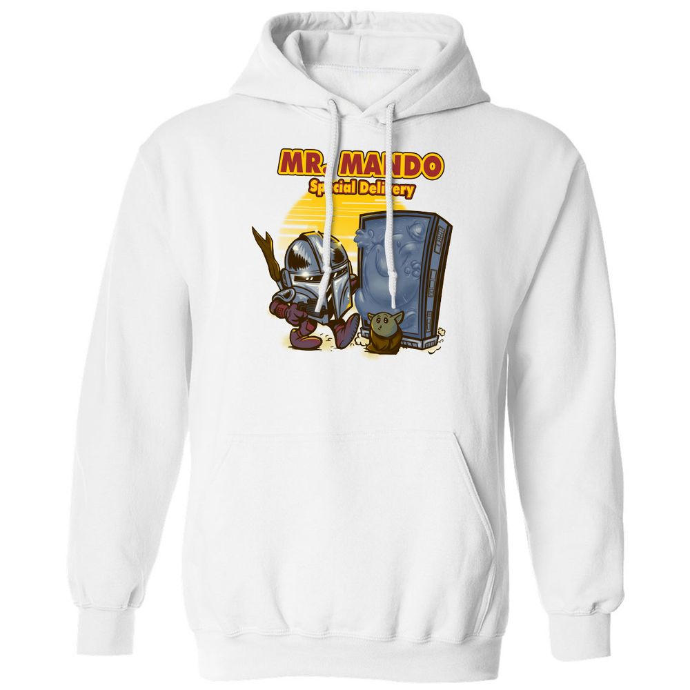 Classic Unisex Hoodie - YSURBPWN - White - 11
