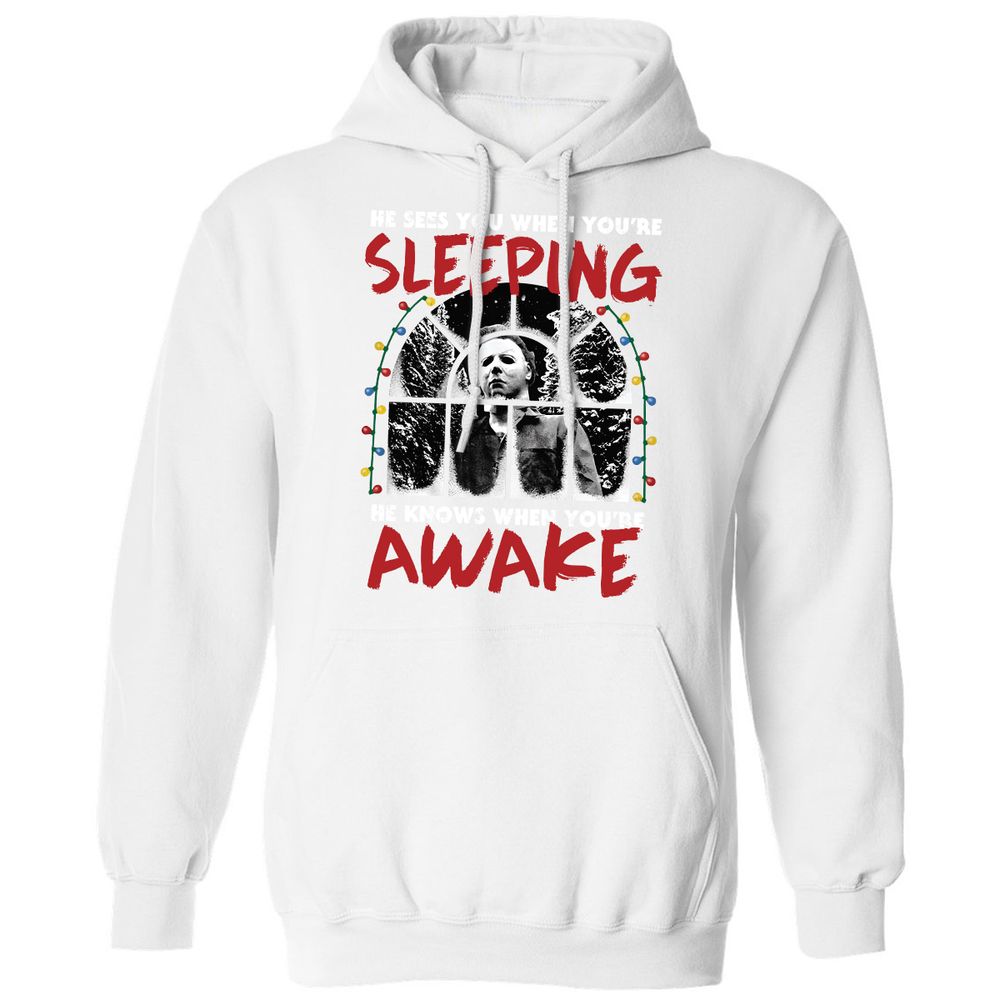 Classic Unisex Hoodie - D6962UBS - White - 11