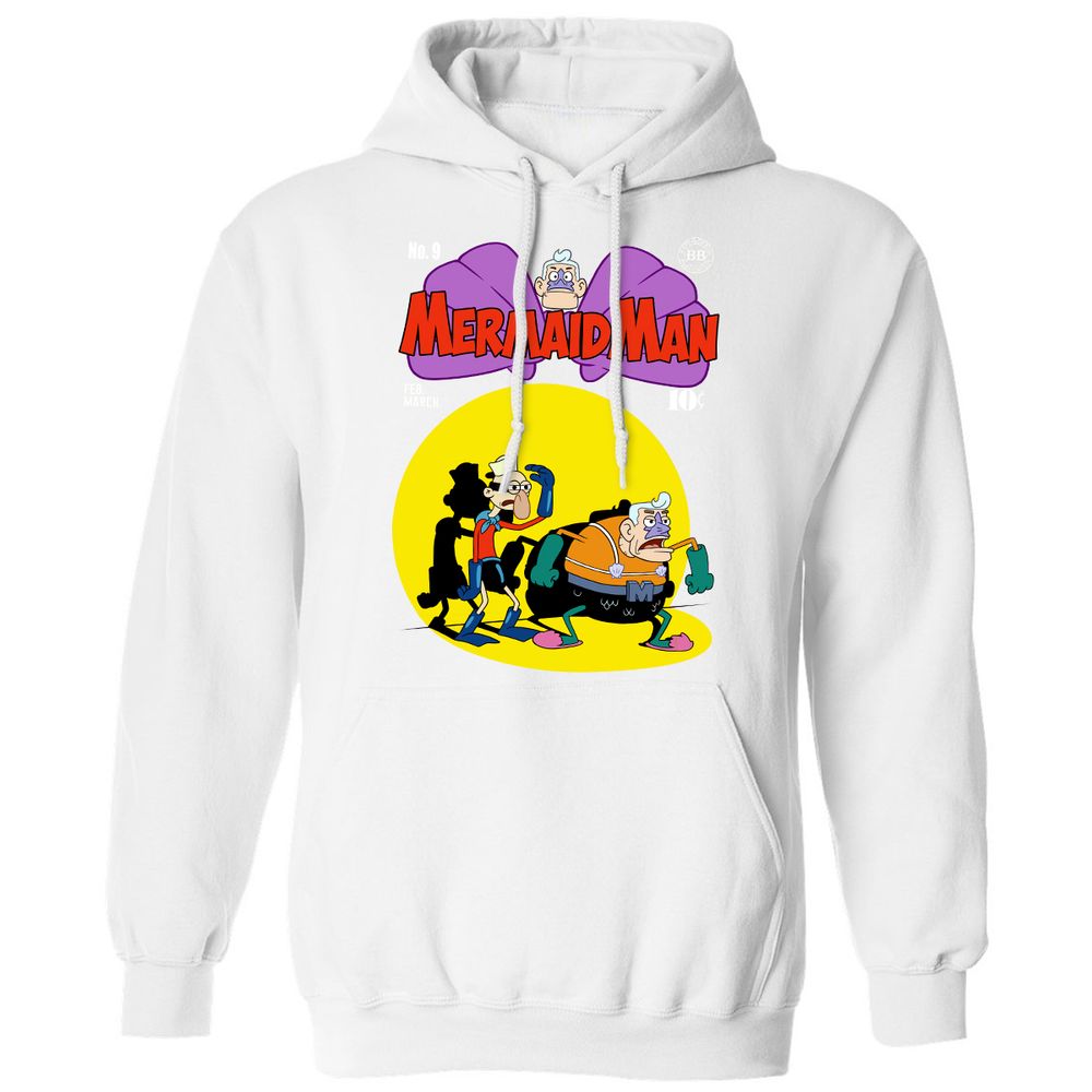 Classic Unisex Hoodie - 1E9K9WHX - White - 11