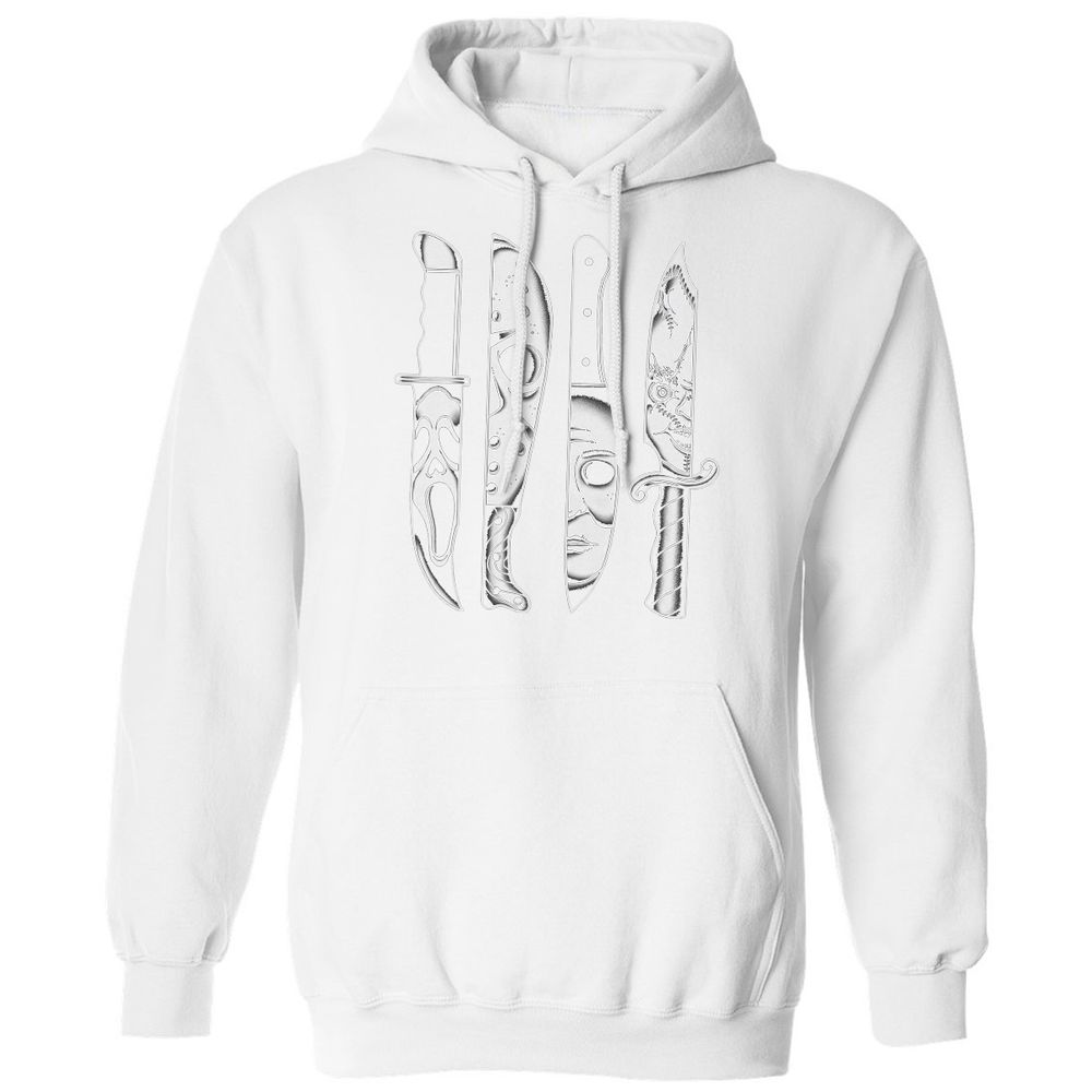 Classic Unisex Hoodie - HMGQV9N7 - White - 11