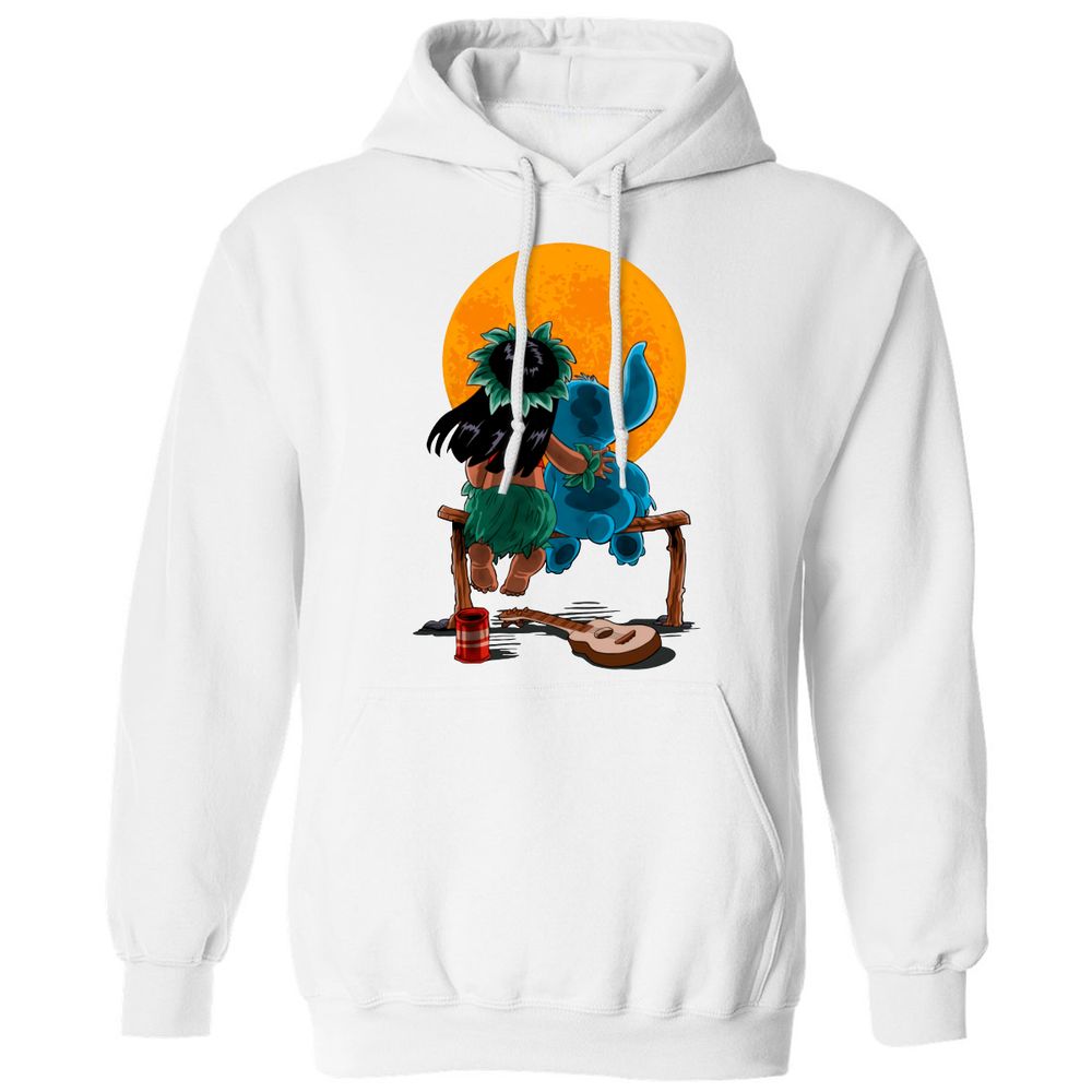 Classic Unisex Hoodie - PQE83S1W - White - 11
