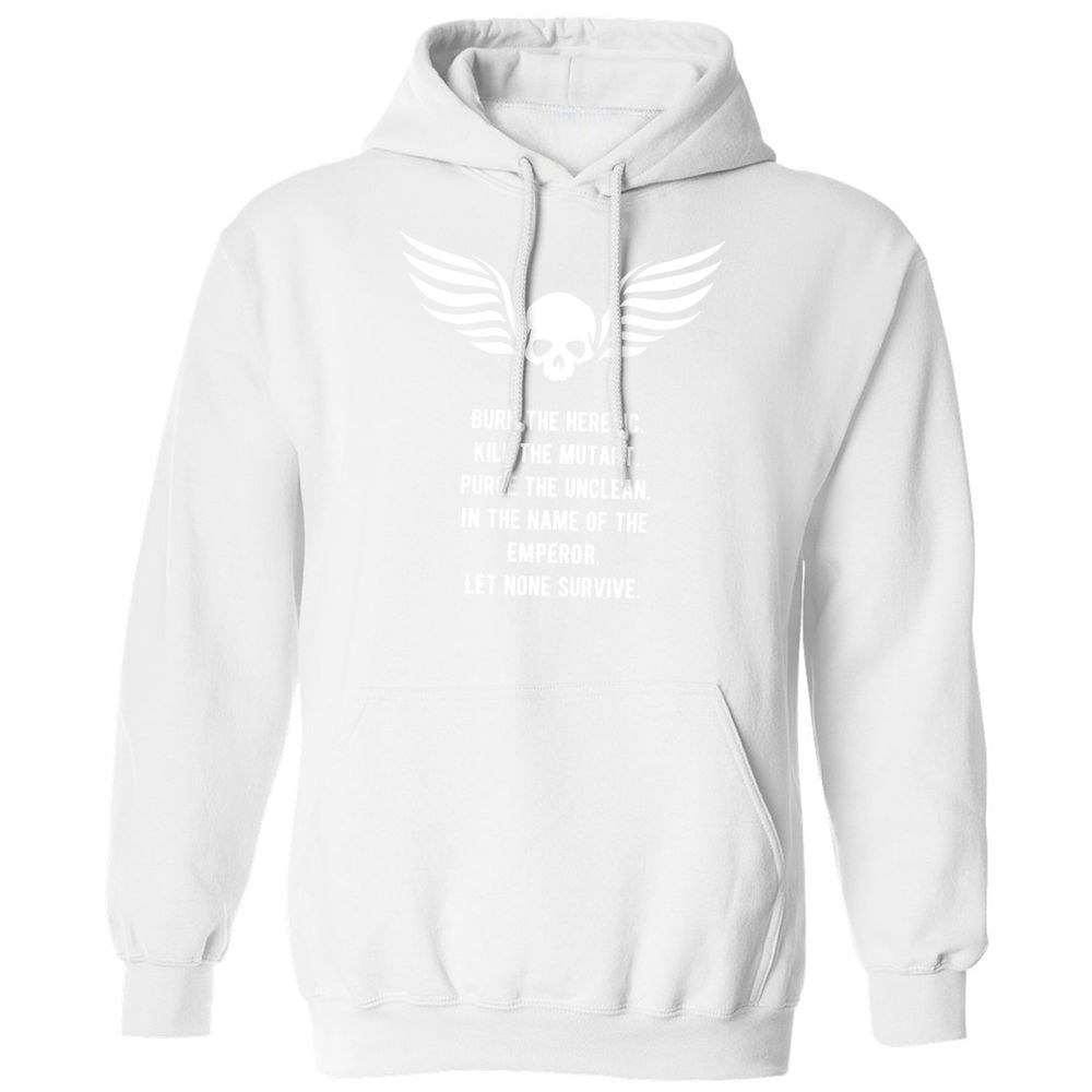 Classic Unisex Hoodie - ERHWMVSJ - White - 11