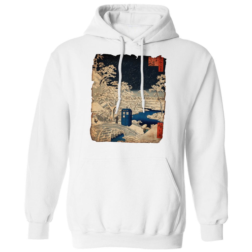 Classic Unisex Hoodie - HJ3KZJ1T - White - 11