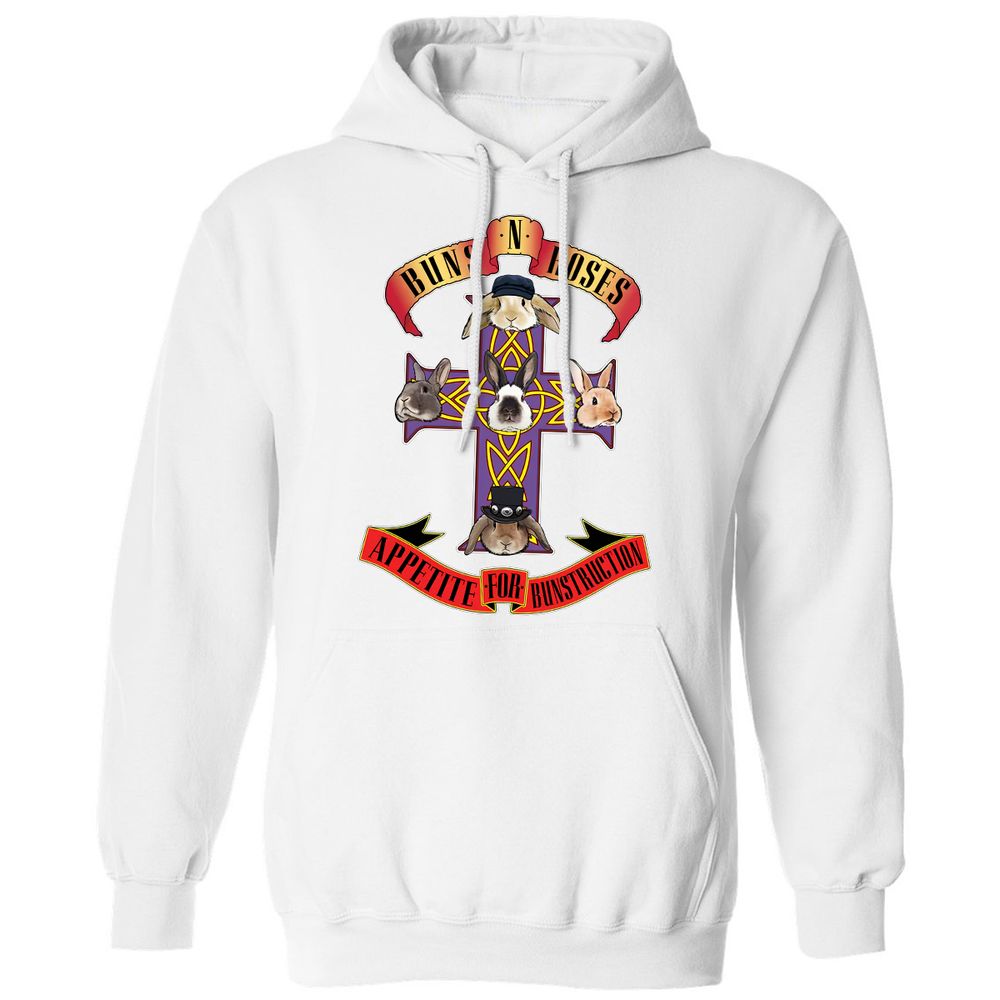 Buns and Roses - White - 11