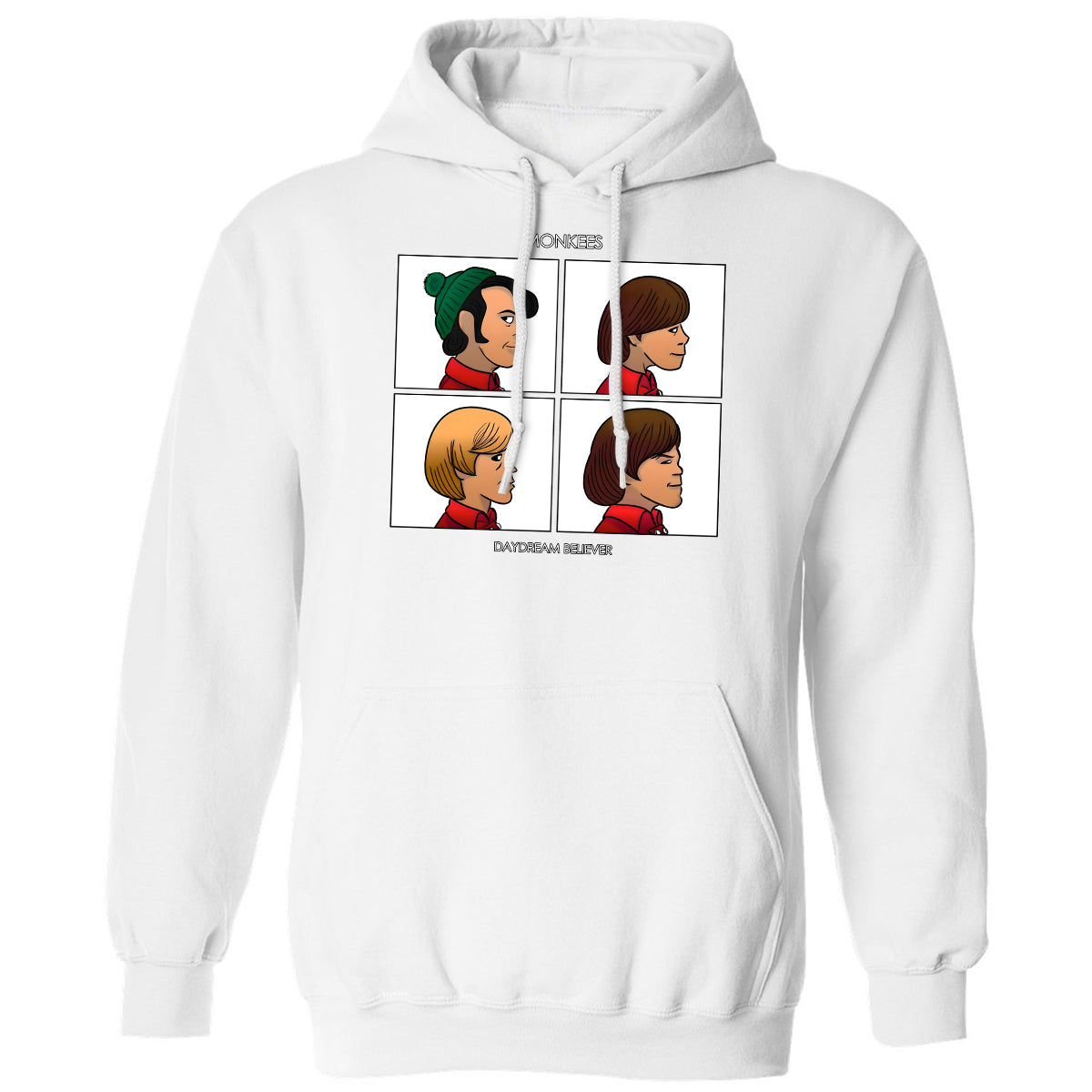 Classic Unisex Hoodie - ZKU4WGHB - White - 11