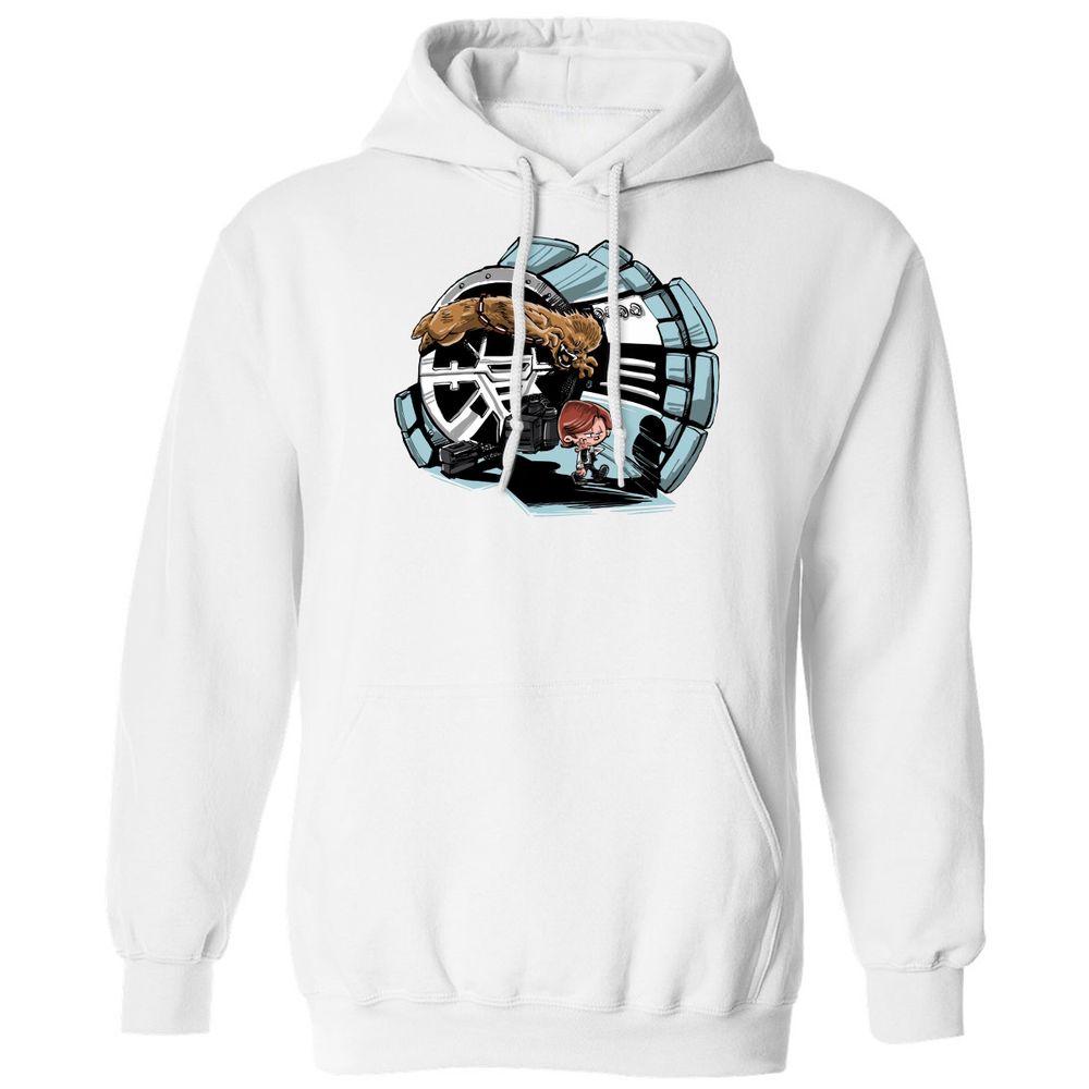 Classic Unisex Hoodie - L163GDNK - White - 11