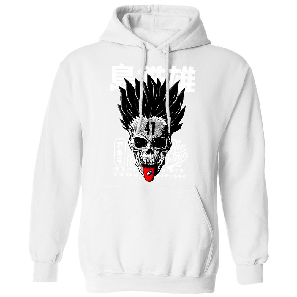 Classic Unisex Hoodie - P71KQG1F - White - 11