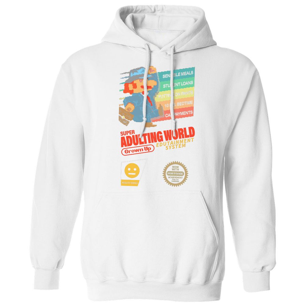Classic Unisex Hoodie - VDXMA9AU - White - 11
