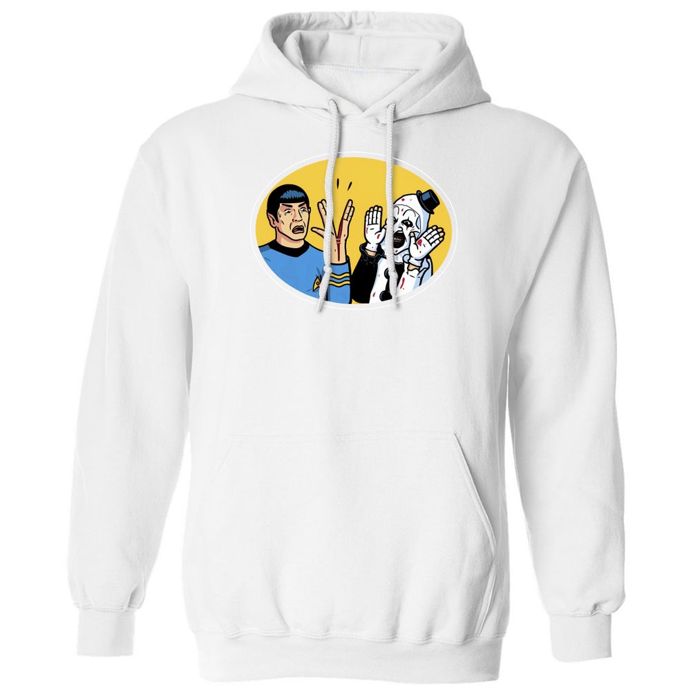 Classic Unisex Hoodie - Q565YQHE - White - 11