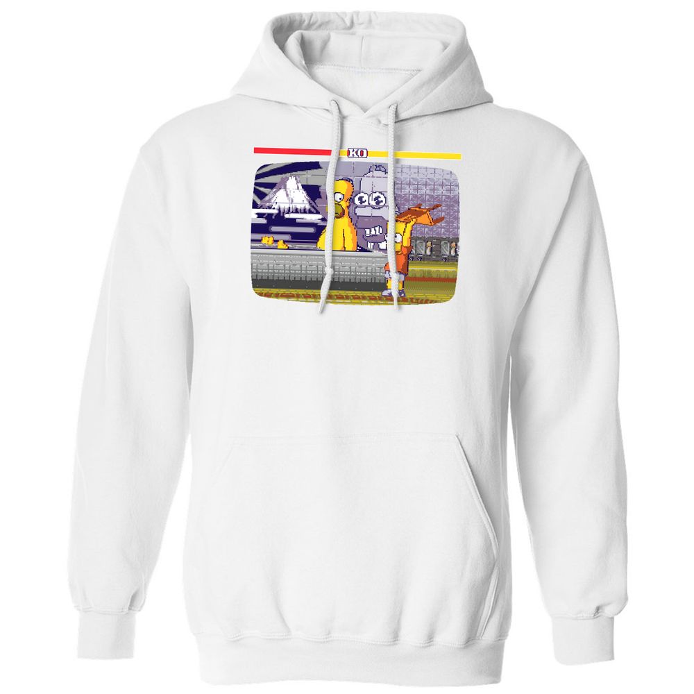Classic Unisex Hoodie - LCT6P8VB - White - 11