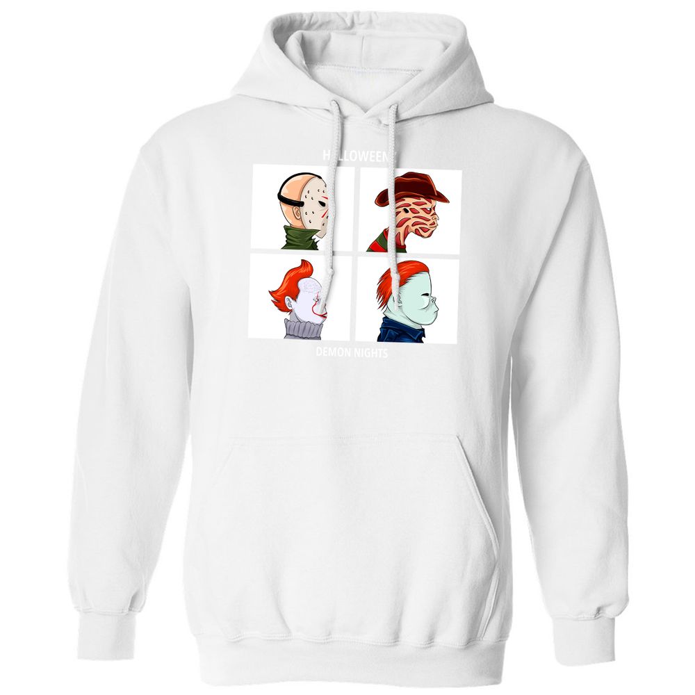 Classic Unisex Hoodie - ECRA7178 - White - 11