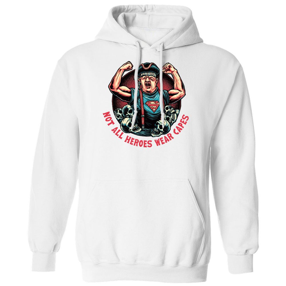 Classic Unisex Hoodie - T7QCBUWT - White - 11