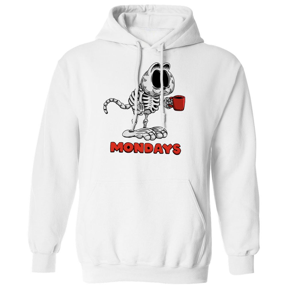 Classic Unisex Hoodie - 8A8E8T3E - White - 11