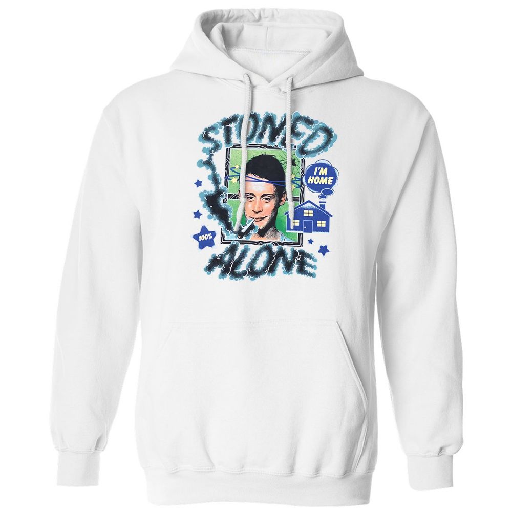 Stoned home alone - White - 11