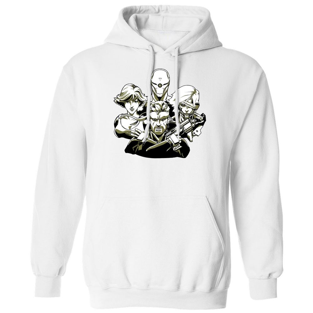 Classic Unisex Hoodie - B2KDCLYT - White - 11