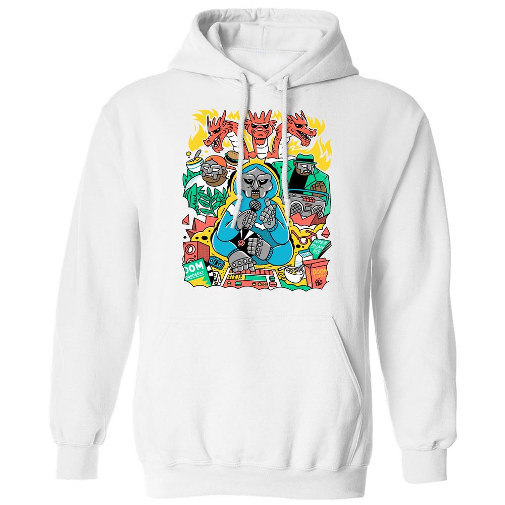 Classic Unisex Hoodie - SCJU2ZYS - White - 11