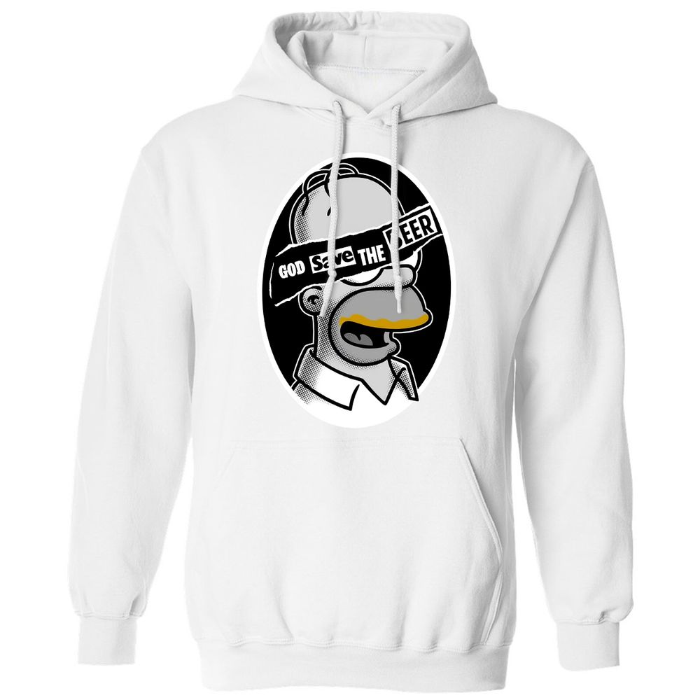 Classic Unisex Hoodie - ZNXPQWB8 - White - 11