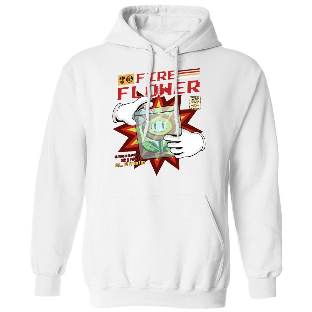 Classic Unisex Hoodie - J8YT4T6X - White - 11