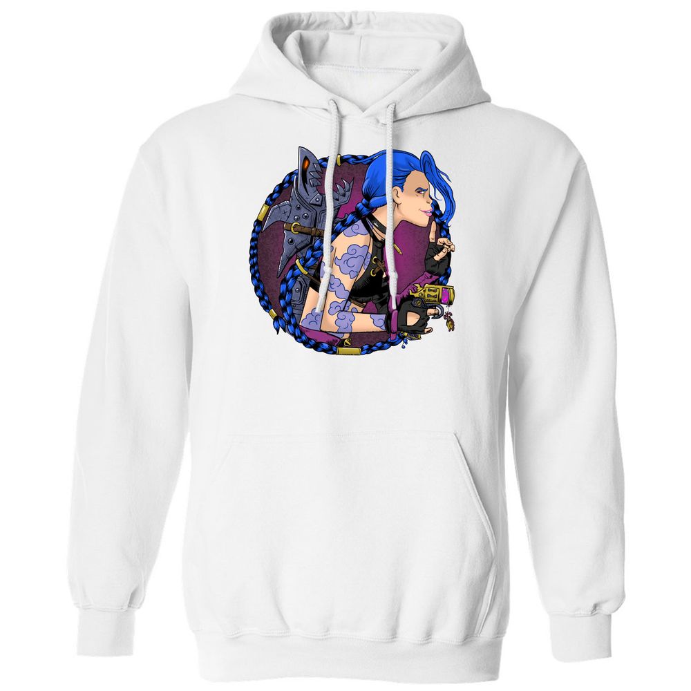 Classic Unisex Hoodie - 28SCEAEZ - White - 11