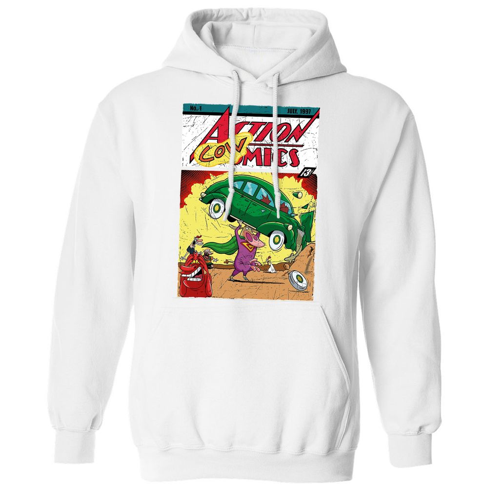 Classic Unisex Hoodie - 9618B2XL - White - 11
