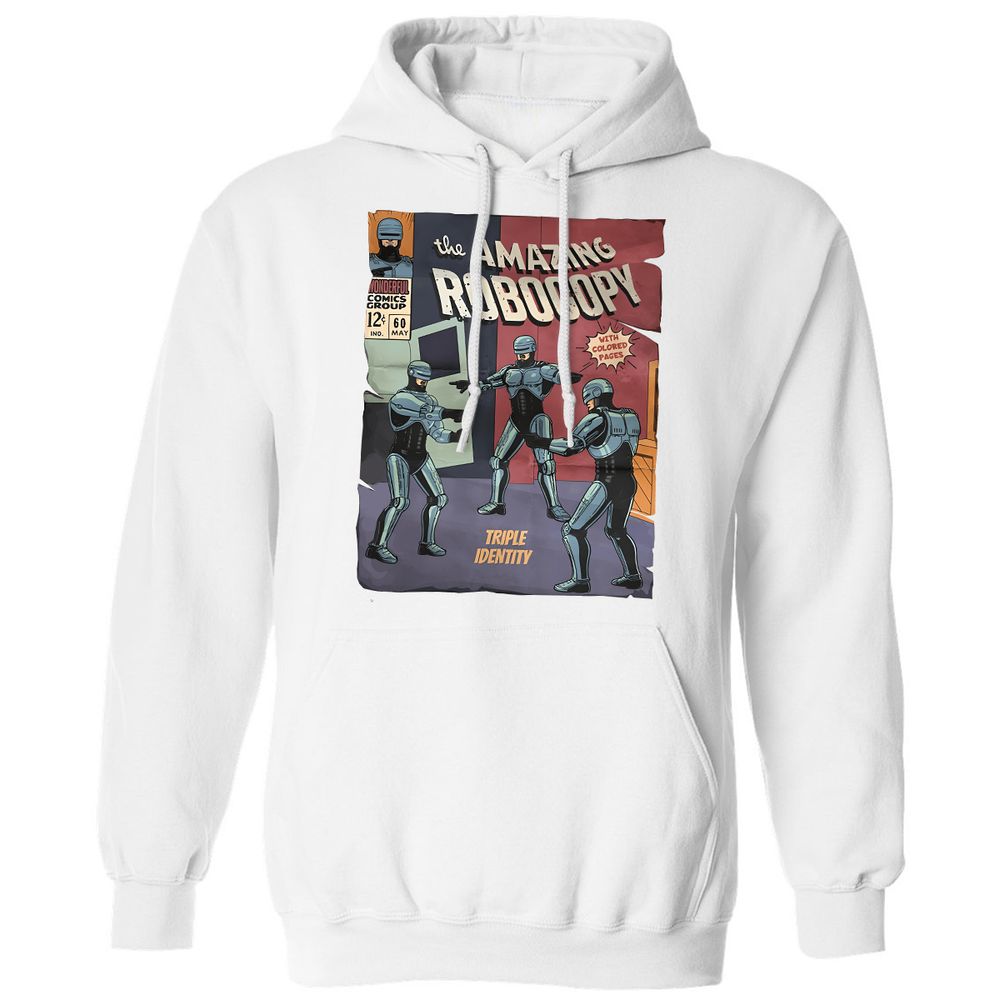 Classic Unisex Hoodie - QXF4KDHM - White - 11