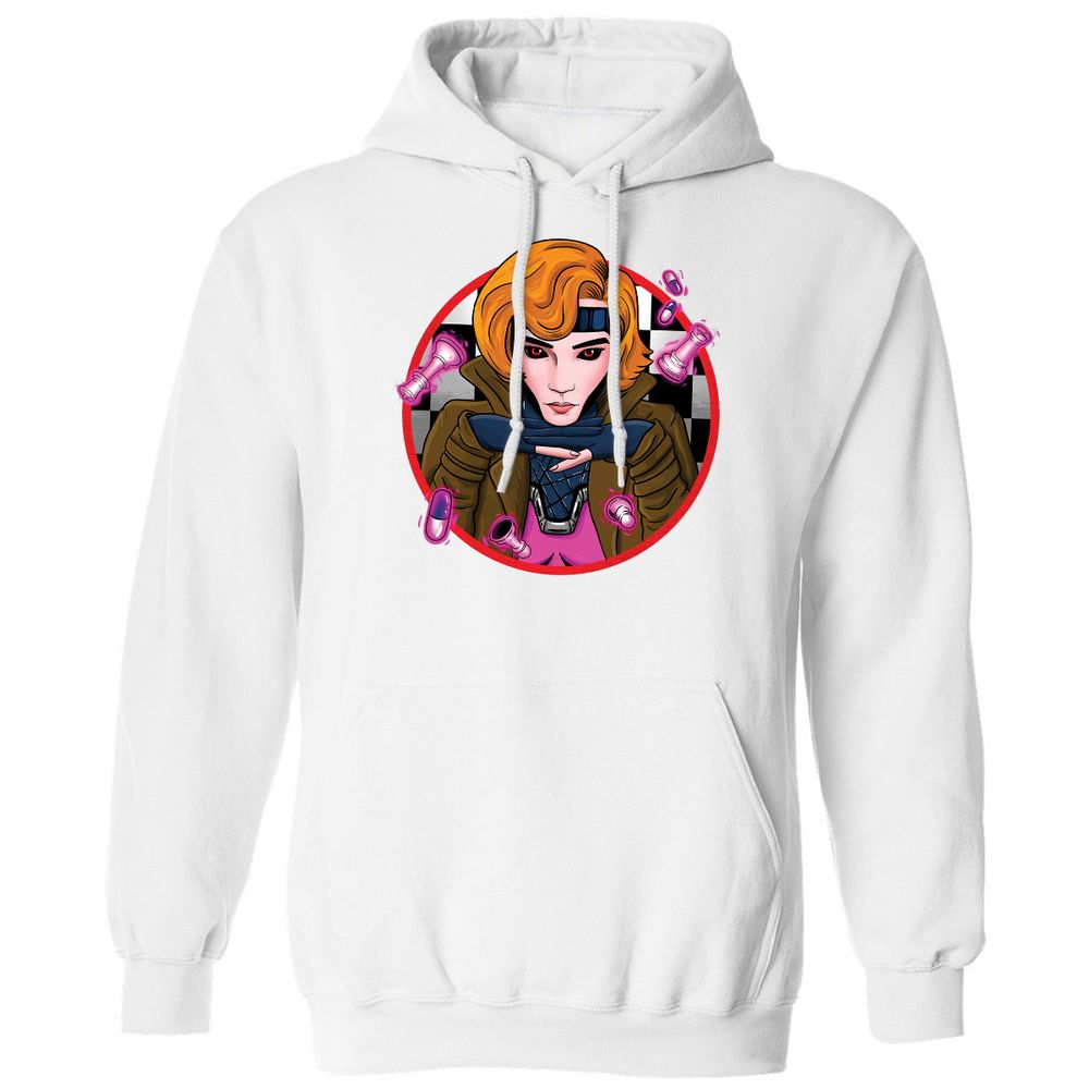 Classic Unisex Hoodie - X94Q9HJU - White - 11