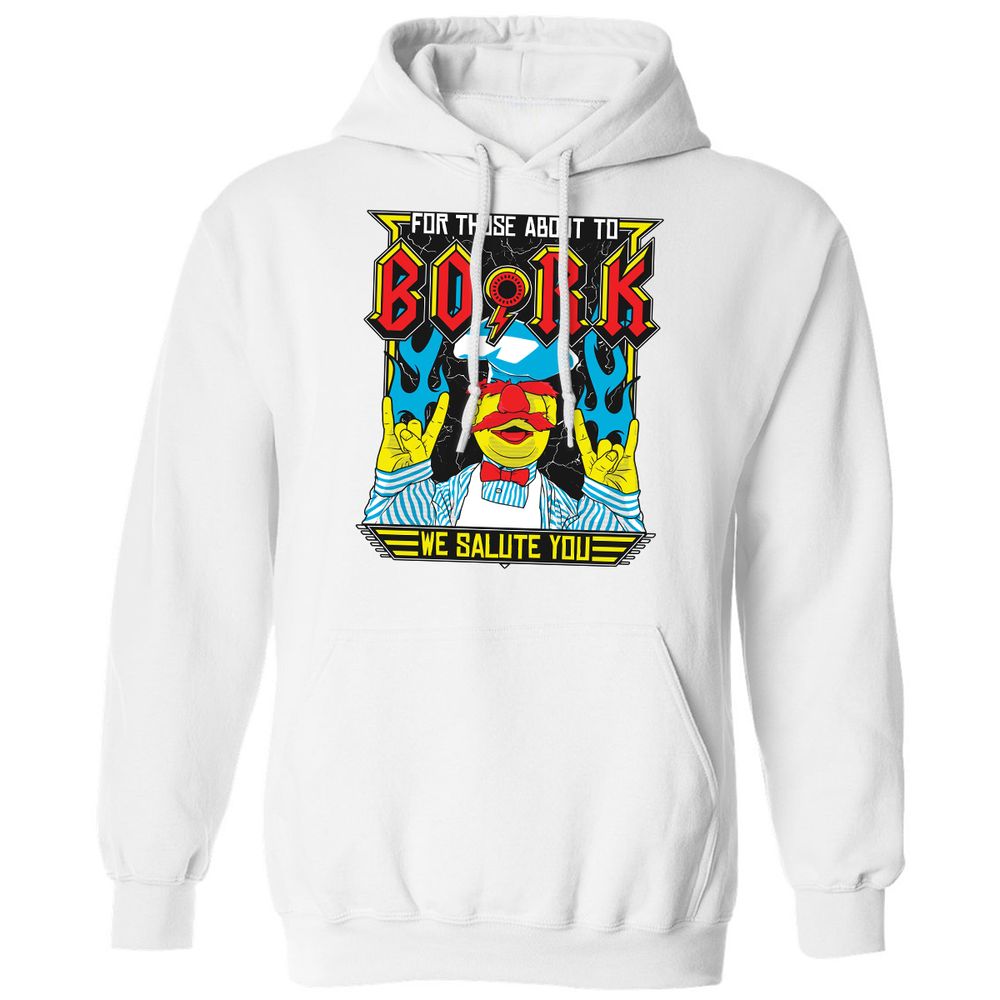 Classic Unisex Hoodie - D5Y745F8 - White - 11