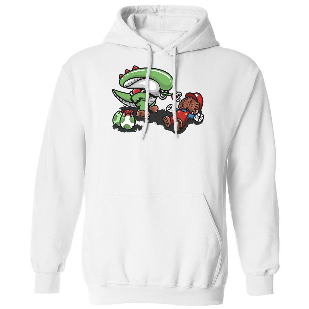 Classic Unisex Hoodie - JZS94ZNT - White - 11
